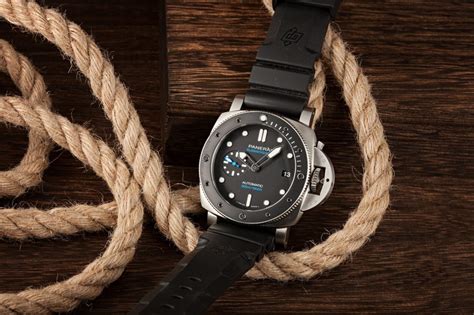 panerai rubber dive strap|Panerai rubber strap 42mm.